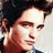 Pixelated portrait of a person with dark hair on blue background, green text 'mrs' and 'cedric diggory' below.