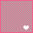 A 5x5 contact sheet of animated frames showing a pink background with white text and hearts, where the phrase "WHO EVER SAID" gradually fades to "WHO CARED?" across multiple frames.