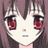 Pixelated anime-style character face with red eyes and purple hair on left, black background with white text "Anime IM" and stylized "C0M" on right in a 2x1 contact sheet layout.