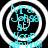 Four circular cyan text icons on black background with white rings, each displaying "Mrs. Johab at Your Service" in pixelated font.