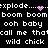 A 4-frame animated contact sheet showing a repeating text-based animation with pink heart and sparkle effects on black background.