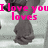 A four- of grayscale images with pink text overlays showing sequential changes in the displayed phrase
