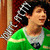 A person with dark curly hair wearing a green shirt and white undershirt appears on the left, while bold black-and-white text reads "I know right?" on the right.