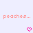 Pixelated pink hearts and peach text on a light background with animated heart changes.