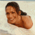 A 50x50 pixel animated buddy icon featuring a woman with dark hair in a white top on the left and green text "Original Icons .com" on a dark green background on the right, displayed as a contact sheet of two frames.