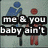 Four- with pixelated figures and text overlays; blue, red, brown, purple, pink, and white colors on gray background