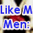 six pixelated images with text overlays and character depictions, including a mouth with teeth, a person in a gray jacket, and a person with blonde hair