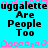 A static digital image with a bright cyan background, displaying repeated text and pixelated patterns.