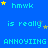 Blue background with cyan text reading "hmwk is really ANNOYING" repeated in a , yellow and gray stars scattered throughout