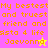 Pixelated text on a split background with orange lettering, pink and yellow sections, and two star symbols.