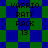 Pixelated text 'VARRIO RATT PACK 13' on a blue-green checkered background with two distinct patterns
