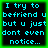 Four identical pixelated display cyan text on black background with green border, each reading "I try to befriend u but u just dont even notice..."