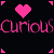 Pixelated graphic with pink and blue hearts above stylized text on a black background, featuring corner brackets.