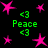 Green text and pink stars on a black background with no visible motion changes.
