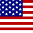 Static image of the United States flag with blue field, white stars, and red-and-white stripes rendered in a pixelated style.