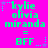 Bright pink background with green text listing names and 'BFF' in a pattern, featuring animated star and dot elements
