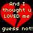 Red broken heart with yellow text on black background, two identical frames side-by-side.