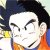 Pixelated close-up of a character with dark hair, white face, and orange clothing against blurred background.