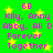 Green background with yellow stars and pink text reading '6B Kily, Anny Abby, Ali D Forever Together' repeated twice.