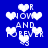 Blue background with white pixelated hearts and text reading 'FOR NOW AND FOREVER' and 'CBR' in a repeating pattern.