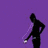 Six distinct silhouettes on solid color backgrounds: purple, red, green, pink, yellow, and gray.