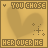 Animated contact sheet of 8 frames showing a yellow heart icon with text "YOU CHOSE HER OVER ME" and small sparkles, each frame displaying slight variations in sparkle positions and heart transparency.