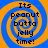Four identical display a blue and orange spiral background with black text reading "Its peanut butta jelly time!" in pixelated font