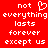 Red background with white pixelated text and a heart symbol, split into two identical vertical sections.