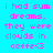 Pixelated text on cyan background with alternating dark red and cyan blocks displaying 'i had sum dreams, they were clouds in coffe<3'