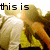Animated sequence showing a figure in yellow and white clothing with a bright light effect, accompanied by text reading "this is my fantasy".