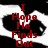 Red text reading "I Hope He Finds Out" overlaid on a black-and-white pixelated background with abstract shapes.