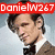 A four- shows a person in a brown suit with a white shirt and black bow tie, with text overlays changing