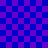 A static image of a blue and purple checkerboard pattern with no visible text or distinct subjects.