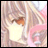 A pixelated anime-style character with light brown hair and a pink outfit appears on the left side of a contact sheet, while the right side displays text reading "Anime IM" above "COM" in stylized white font against black background.