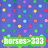 A static pixel art image with a blue background filled with scattered colored squares and dots, featuring a green banner at the bottom displaying white text.