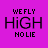 Static pixel art icon with bold black text on a solid magenta background, displaying three lines of stylized lettering.