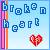 Pixelated icon with blue text reading 'Broken Heart' and a red broken heart symbol on light blue background.