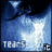 Pixelated blue-toned image with bright white light burst, partial text 'TIA-8' at bottom left and fragment 'E' at bottom right.