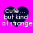 Four identical dark blue heart-shaped icons with white text on a bright pink background, arranged in a