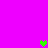 Three pixelated heart shapes on a solid magenta background, with one green heart and two gray hearts positioned at different locations.