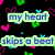 Six distinct text-based arranged in a , each with unique background colors and styles