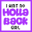 A 4x3 contact sheet of animated frames showing a text-based icon with changing letter colors and spacing in "I AIN'T NO HOLLABACK GIRL" across multiple sampled frames.