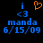 Blue text and symbols on black background with orange heart symbol above left text block; two identical static text blocks side-by-side.