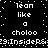 Black background with white pixelated text reading 'lean like a cholo' and '29:Insiders', repeated in two vertical , surrounded by scattered white dots