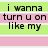 Pixelated text in black on alternating light green and pink horizontal stripes, with partial letter distortion.