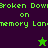 Pixelated green text on split purple and green background with two star icons, one green above and one purple below.