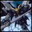A 48x48 pixel animated buddy icon featuring a Gundam-style mecha in motion, paired with text reading "Anime IM" and "com" on a black background.