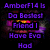 Pixelated purple text on black background with multicolored horizontal bar above 'Friend 1' block.