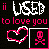 Pixel art contact sheet showing two animated frames of a buddy icon with text and symbols on black background.