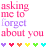 repeating text phrases and heart symbols in multiple colors on a white background